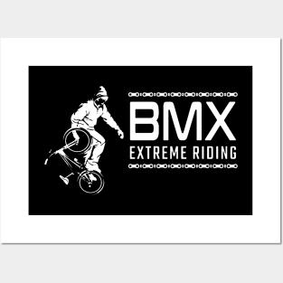 BMX Freestyle Biker Posters and Art